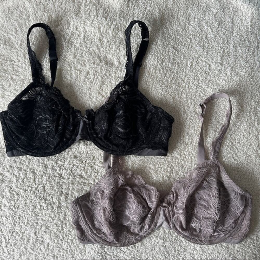 Bali Lace Desire Full-Figure Underwire Bra Set of Two